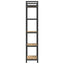 Bogreol 5 niveauer 56 x 34 x 171 cm Konstrueret træ