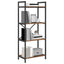 Bogreol Gammelt træ 56 x 34 x 133,5 cm Konstrueret træ
