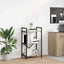 Bogreol Sonoma eg 56 x 34 x 96 cm Konstrueret træ