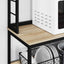 Køkkenhylde 5 niveauer 100 x 40 x 168 cm Konstrueret træ