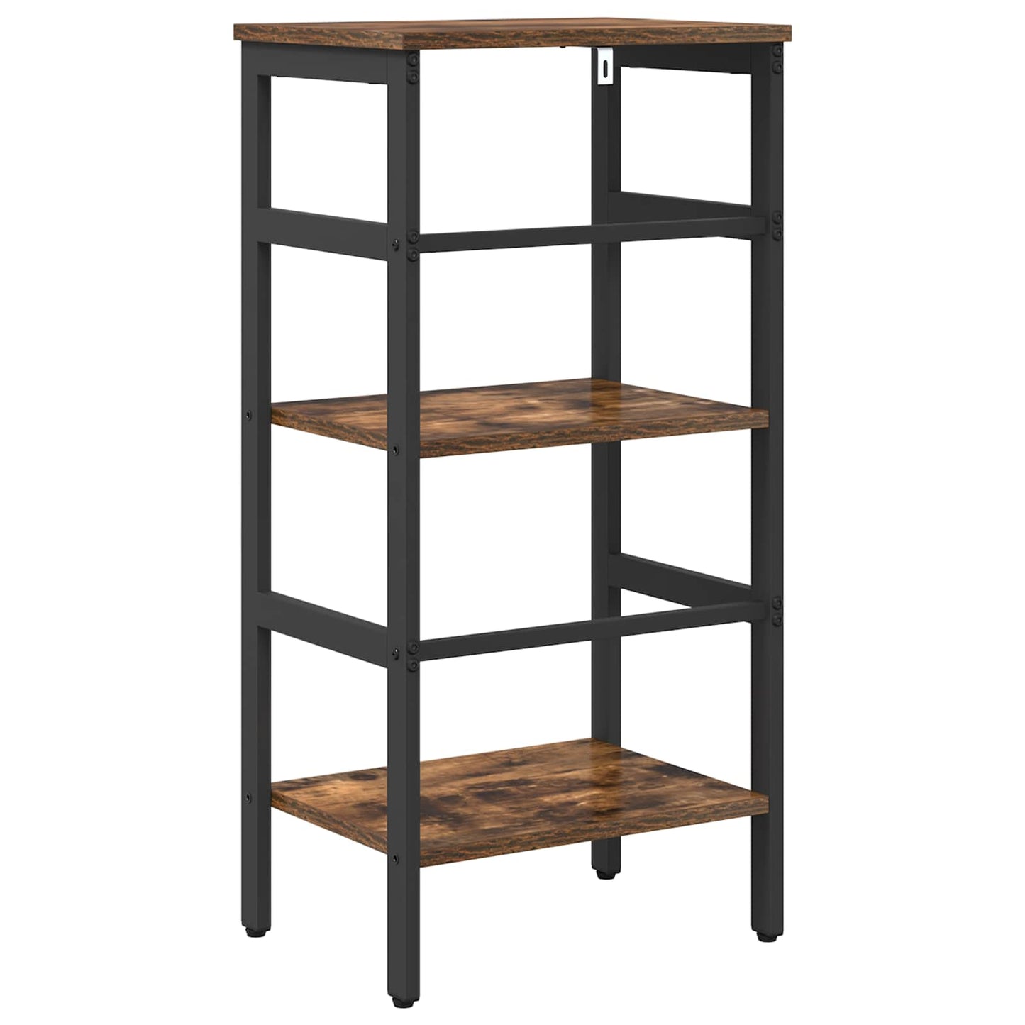 Bogreol Røget eg 40 x 29,5 x 81 cm Konstrueret træ
