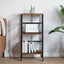 Bogreol Gammelt træ 40 x 29,5 x 81 cm Konstrueret træ