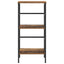 Bogreol Gammelt træ 40 x 29,5 x 81 cm Konstrueret træ