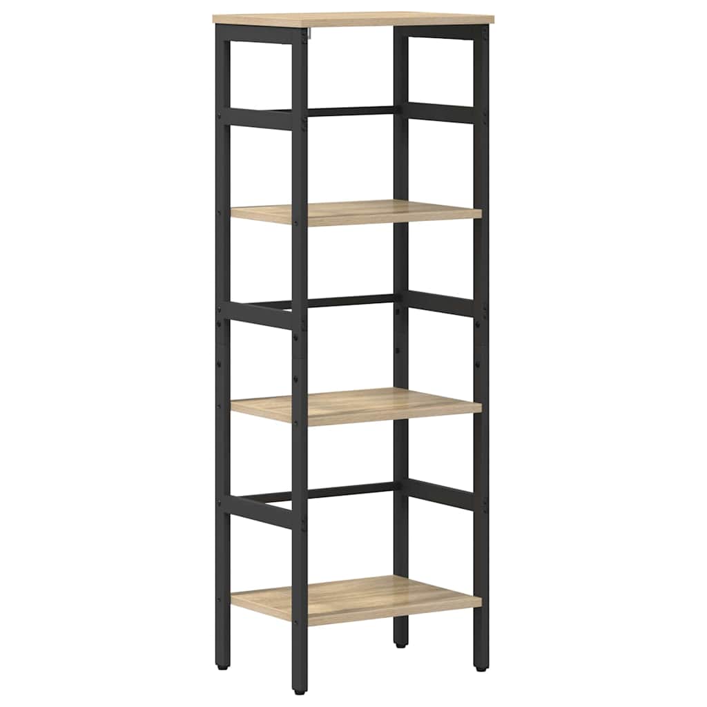 Bogreol Sonoma eg 40 x 29,5 x 115 cm Konstrueret træ