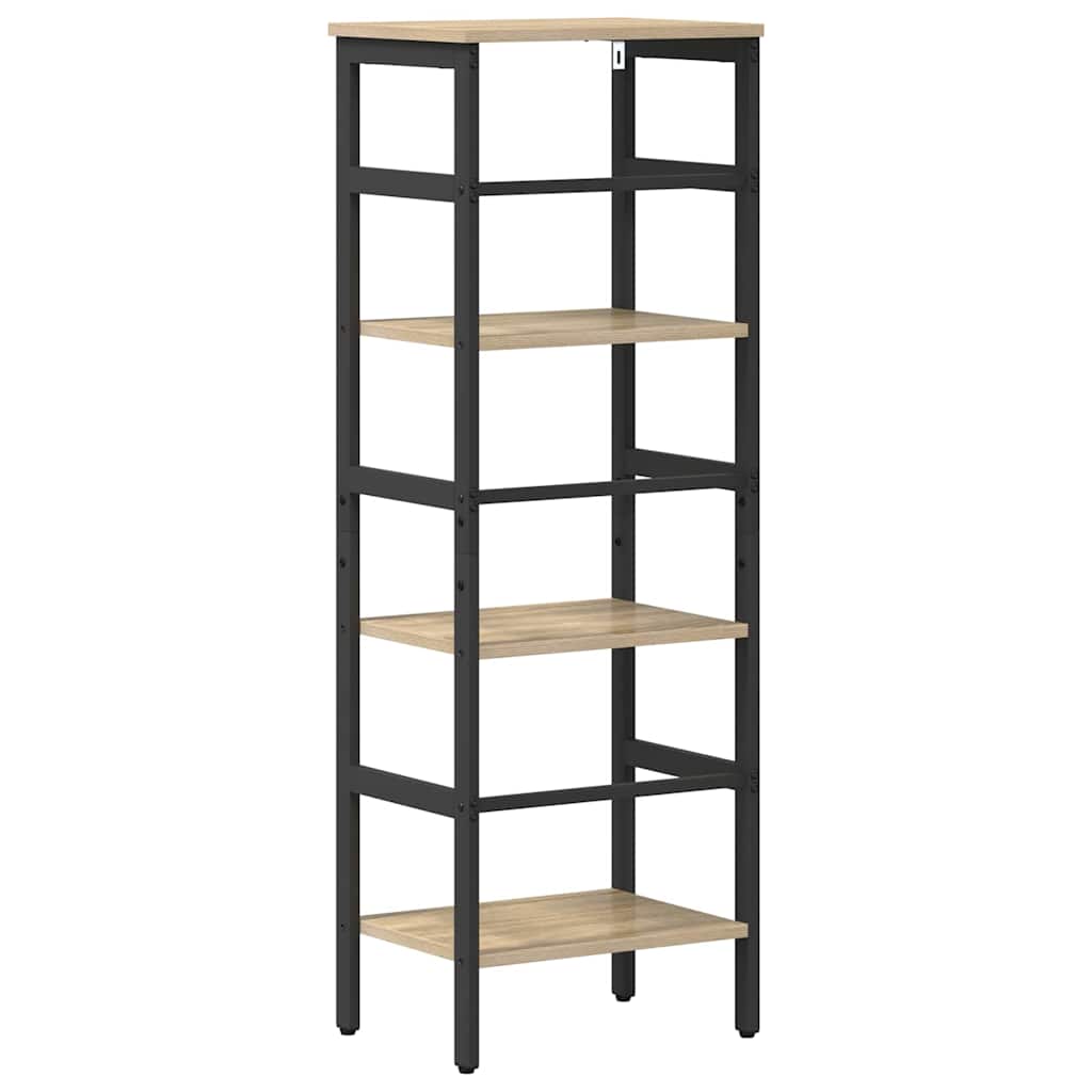 Bogreol Sonoma eg 40 x 29,5 x 115 cm Konstrueret træ