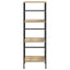 Bogreol Sonoma eg 40 x 29,5 x 115 cm Konstrueret træ