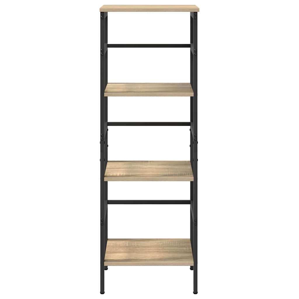 Bogreol Sonoma eg 40 x 29,5 x 115 cm Konstrueret træ