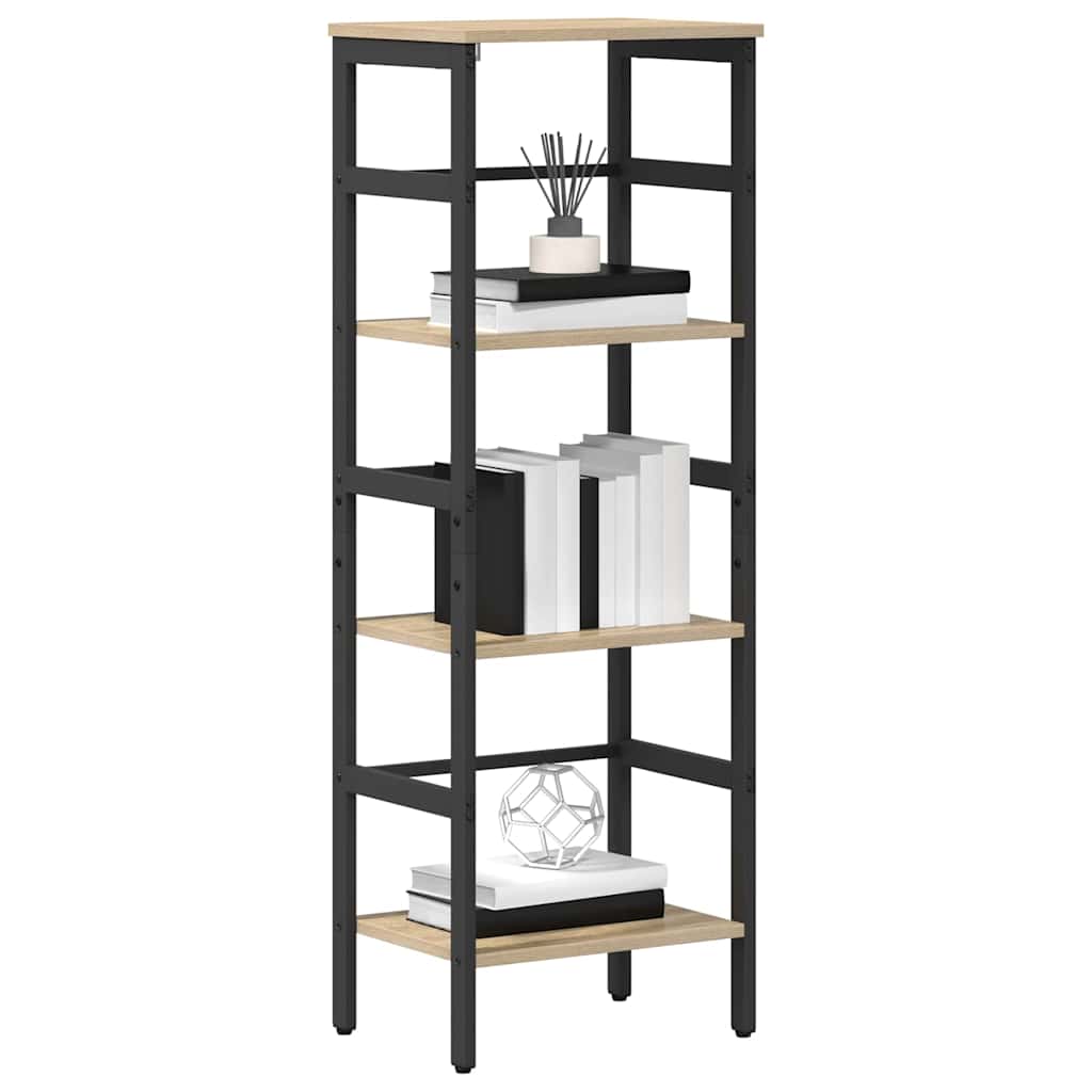 Bogreol Sonoma eg 40 x 29,5 x 115 cm Konstrueret træ
