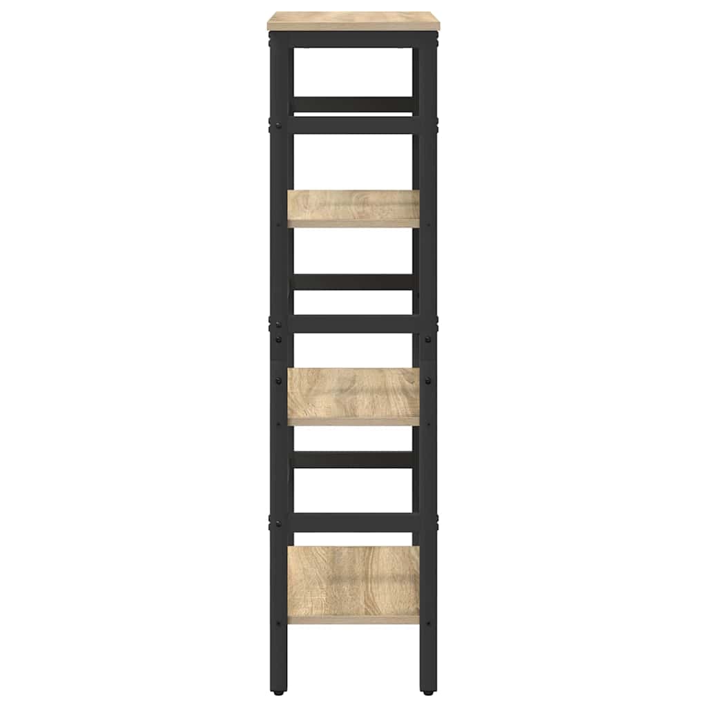 Bogreol Sonoma eg 40 x 29,5 x 115 cm Konstrueret træ
