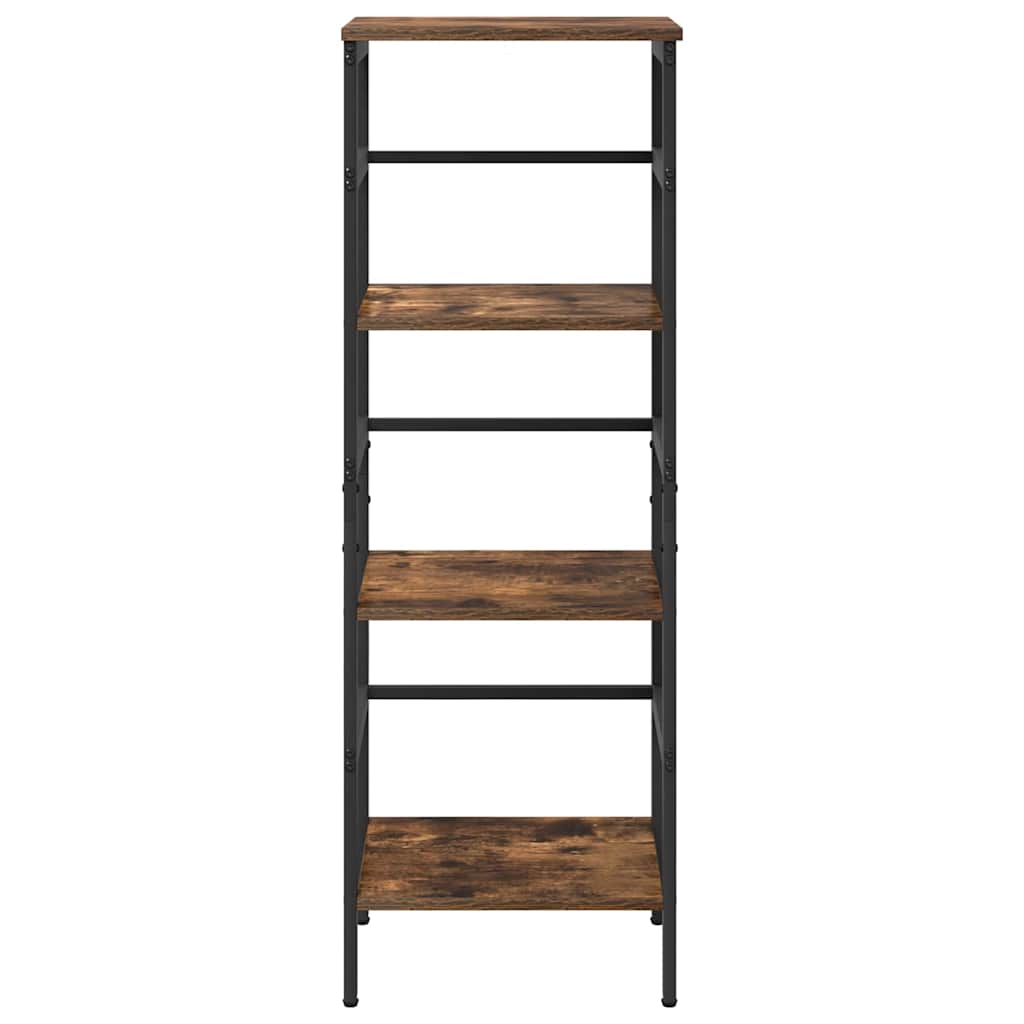 Bogreol Røget eg 40 x 29,5 x 115 cm Konstrueret træ