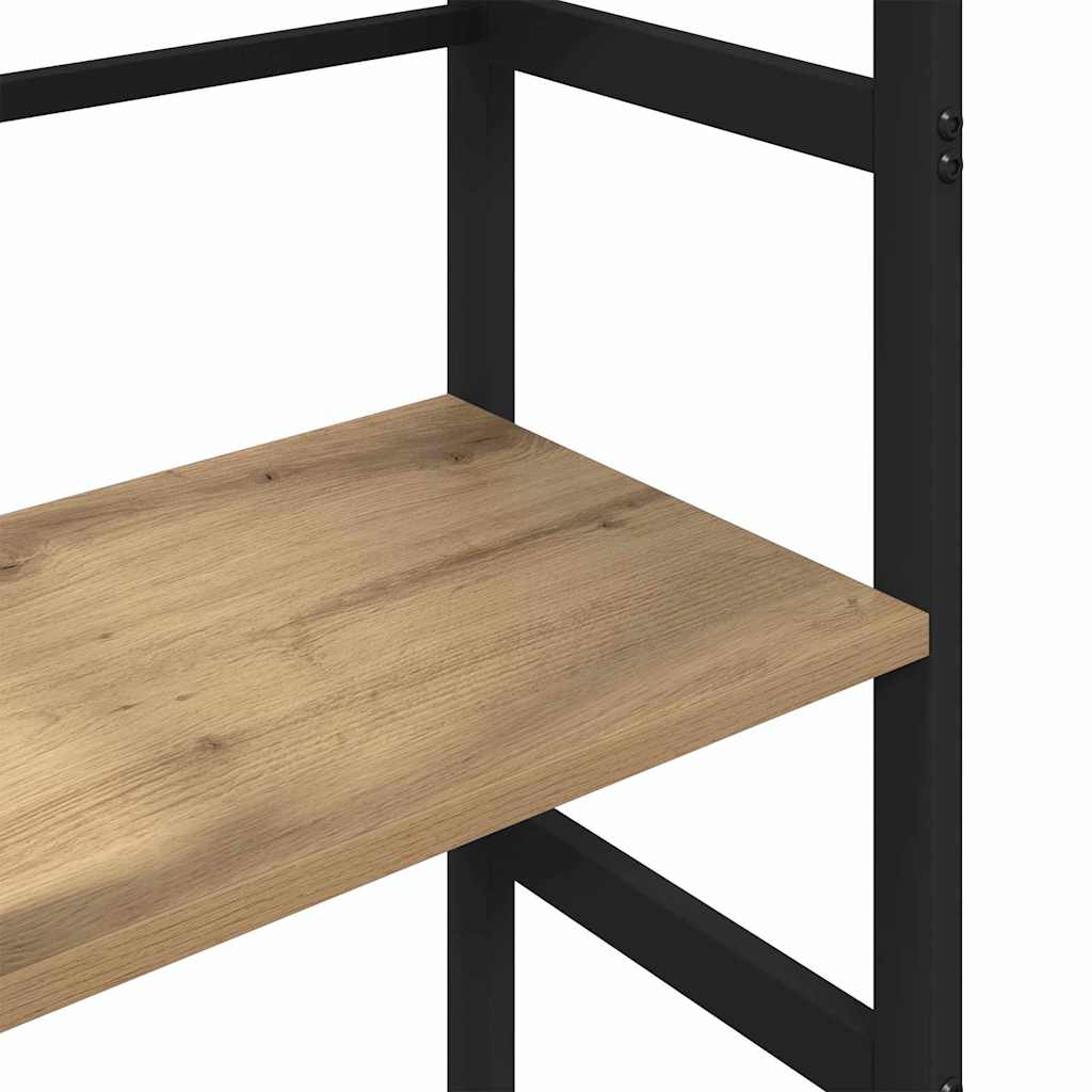 Bogreol 3 niveauer 40 x 29,5 x 115 cm Konstrueret træ