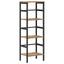 Bogreol 3 niveauer 40 x 29,5 x 115 cm Konstrueret træ