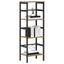 Bogreol 3 niveauer 40 x 29,5 x 115 cm Konstrueret træ