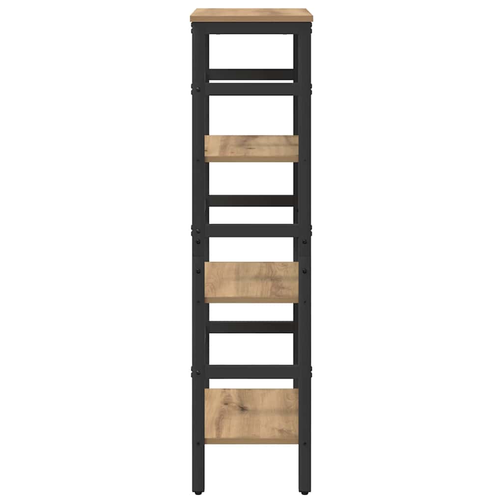 Bogreol 3 niveauer 40 x 29,5 x 115 cm Konstrueret træ