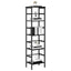 Bogreol Sort eg 40 x 29,5 x 149 cm Konstrueret træ