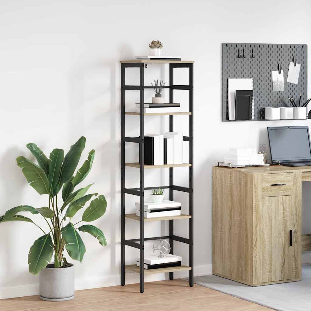 Bogreol Sonoma eg 40 x 29,5 x 149 cm Konstrueret træ