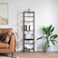 Bogreol Røget eg 40 x 29,5 x 149 cm Konstrueret træ
