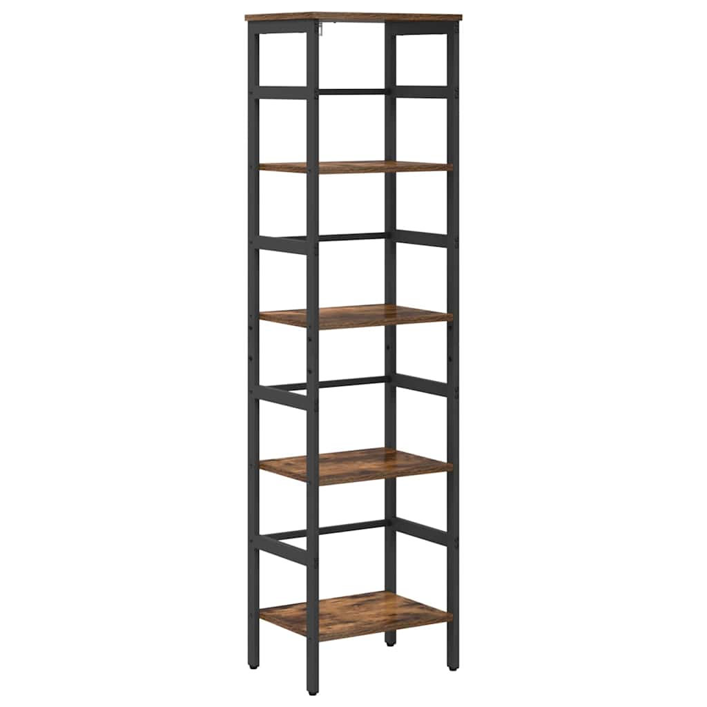 Bogreol Røget eg 40 x 29,5 x 149 cm Konstrueret træ