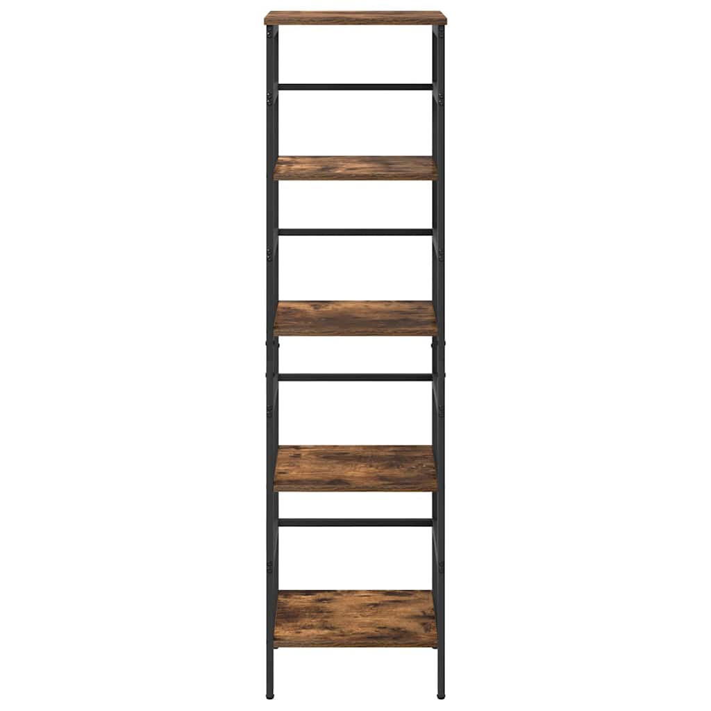 Bogreol Røget eg 40 x 29,5 x 149 cm Konstrueret træ