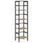 Bogreol 4 niveauer 40 x 29,5 x 149 cm Konstrueret træ