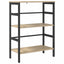 Bogreol Sonoma eg 60 x 29,5 x 81 cm Konstrueret træ