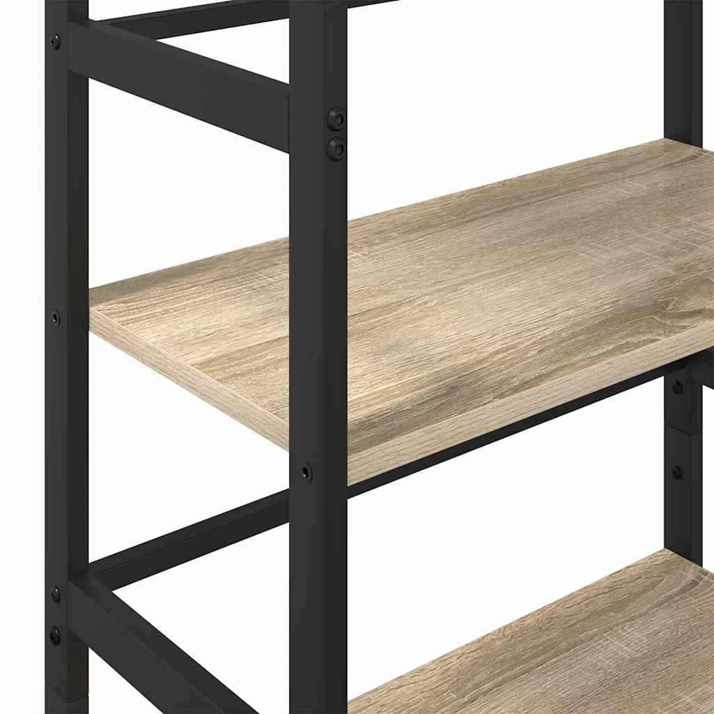Bogreol Sonoma eg 60 x 29,5 x 115 cm Konstrueret træ