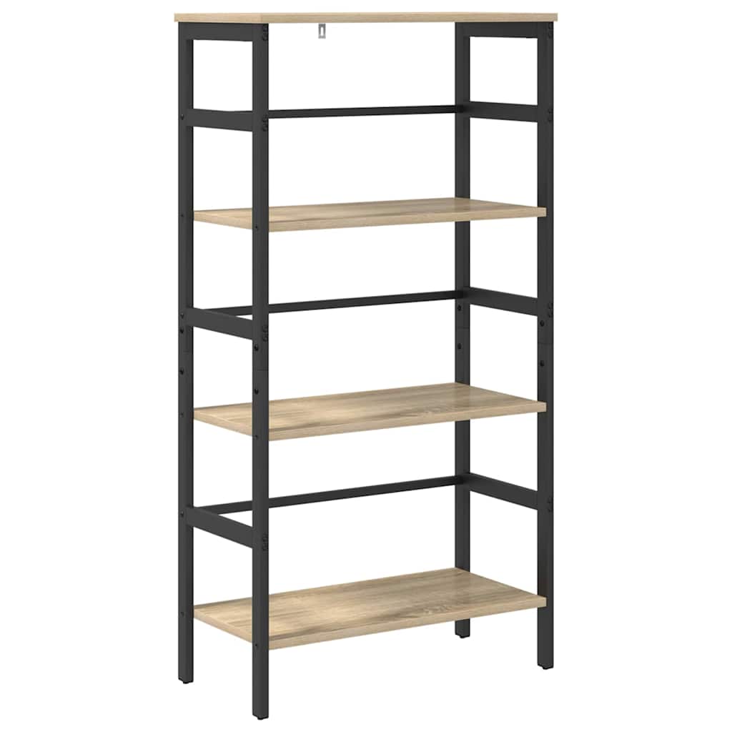 Bogreol Sonoma eg 60 x 29,5 x 115 cm Konstrueret træ