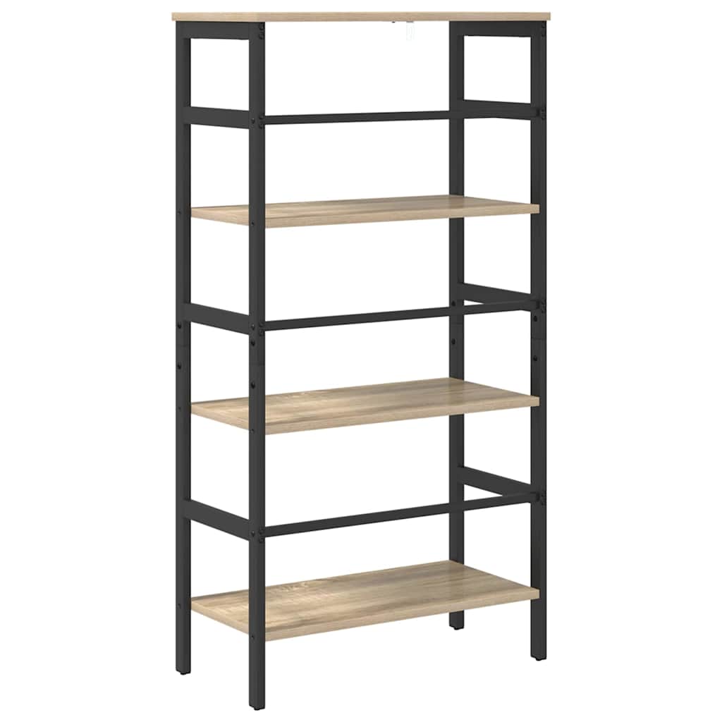 Bogreol Sonoma eg 60 x 29,5 x 115 cm Konstrueret træ