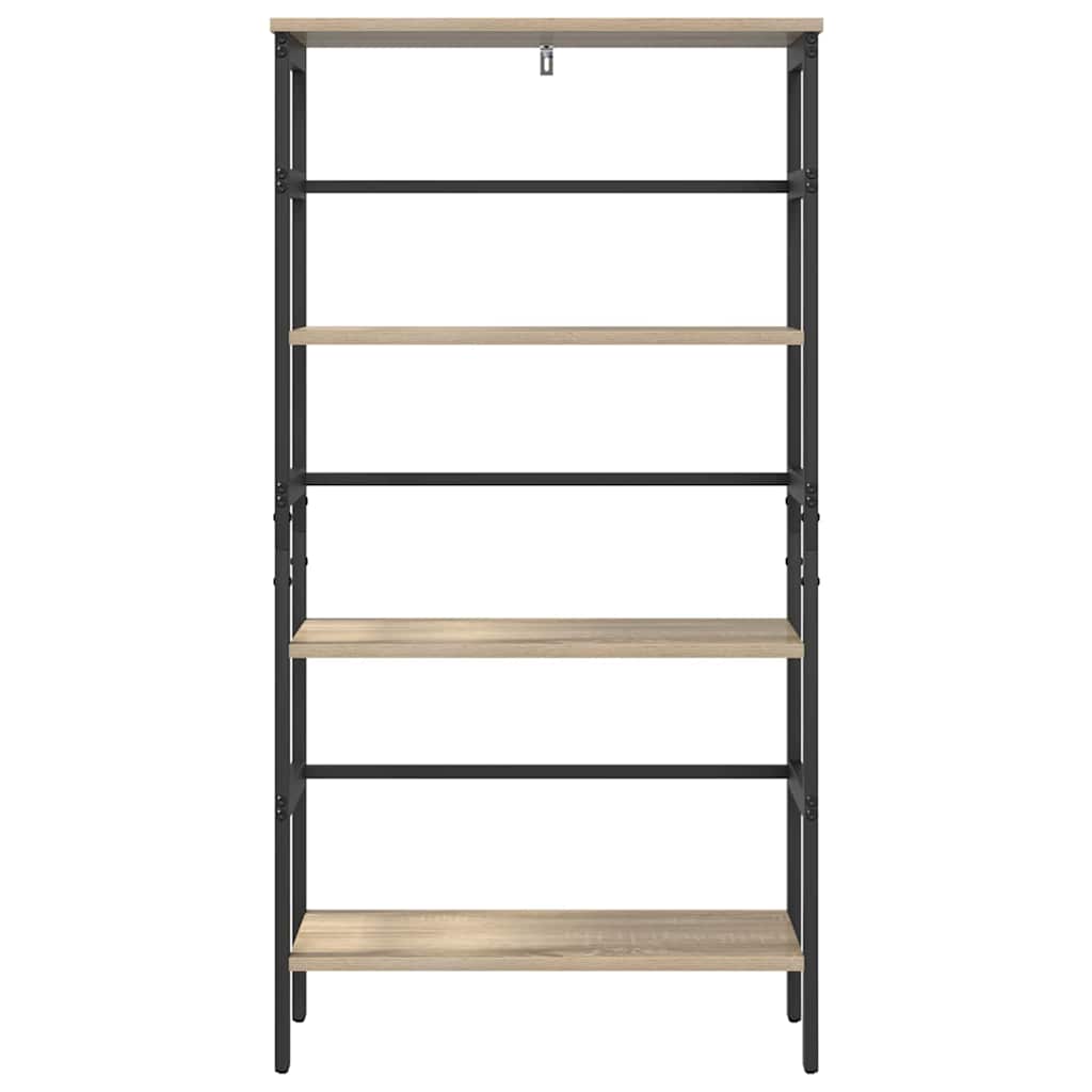 Bogreol Sonoma eg 60 x 29,5 x 115 cm Konstrueret træ