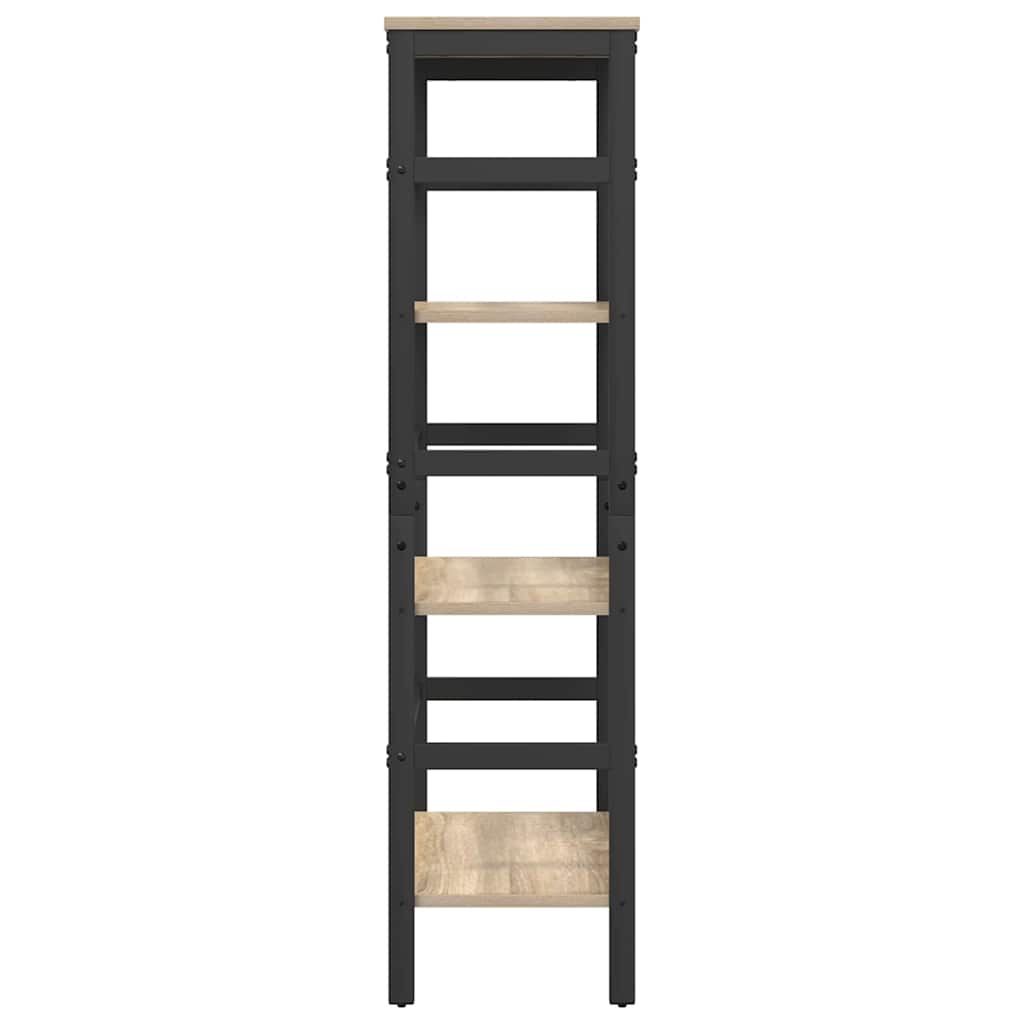 Bogreol Sonoma eg 60 x 29,5 x 115 cm Konstrueret træ