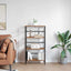 Bogreol Gammelt træ 60 x 29,5 x 115 cm Konstrueret træ