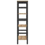 Bogreol 3 niveauer 60 x 29,5 x 115 cm Konstrueret træ