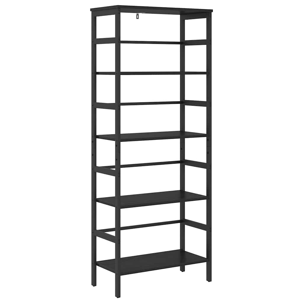 Bogreol Sort eg 60 x 29,5 x 149 cm Konstrueret træ