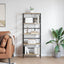Bogreol Sonoma eg 60 x 29,5 x 149 cm Konstrueret træ