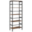 Bogreol Røget eg 60 x 29,5 x 149 cm Konstrueret træ