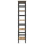 Bogreol 4 niveauer 60 x 29,5 x 149 cm Konstrueret træ