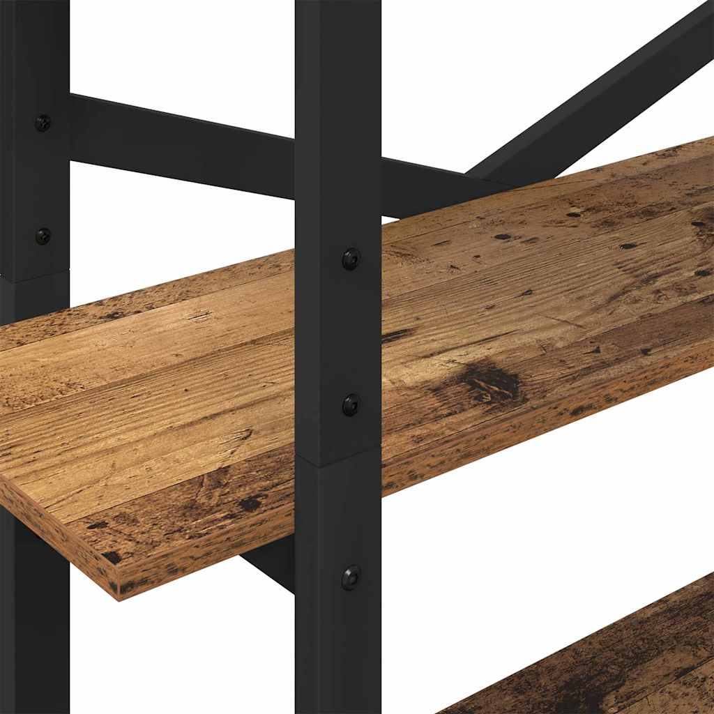 Bogreol Gammelt træ 100 x 33,5 x 178 cm Konstrueret træ