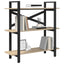 Bogreol Sonoma eg 100 x 33,5 x 102 cm Konstrueret træ