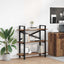 Bogreol Gammelt træ 100 x 33,5 x 102 cm Konstrueret træ