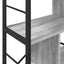 Bogreol 7 niveauer 75 x 30 x 123,5 cm Konstrueret træ