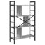 Bogreol 7 niveauer 75 x 30 x 123,5 cm Konstrueret træ