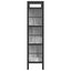 Bogreol 7 niveauer 75 x 30 x 123,5 cm Konstrueret træ