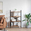 Bogreol Gammelt træ 75 x 30 x 123,5 cm Konstrueret træ