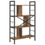 Bogreol Gammelt træ 75 x 30 x 123,5 cm Konstrueret træ