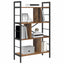 Bogreol Gammelt træ 75 x 30 x 123,5 cm Konstrueret træ