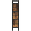 Bogreol Gammelt træ 75 x 30 x 123,5 cm Konstrueret træ