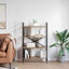 Bogreol 7 niveauer 75 x 30 x 123,5 cm Konstrueret træ