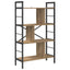 Bogreol 7 niveauer 75 x 30 x 123,5 cm Konstrueret træ