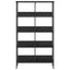 Bogreol Sort eg 82 x 32 x 144,5 cm Konstrueret træ