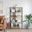 Bogreol Sonoma eg 82 x 32 x 144,5 cm Konstrueret træ